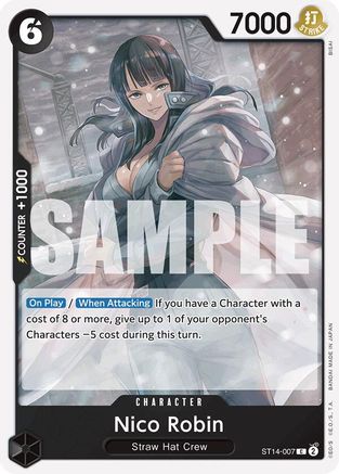Nico Robin (ST14-007) [Starter Deck 14: 3D2Y] One Piece Single Bandai
