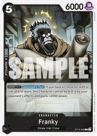 Franky (ST14-009) [Starter Deck 14: 3D2Y] One Piece Single Bandai
