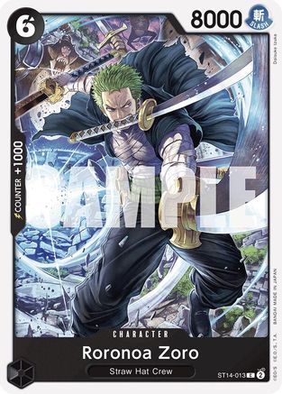 Roronoa Zoro (ST14-013) [Starter Deck 14: 3D2Y] One Piece Single Bandai