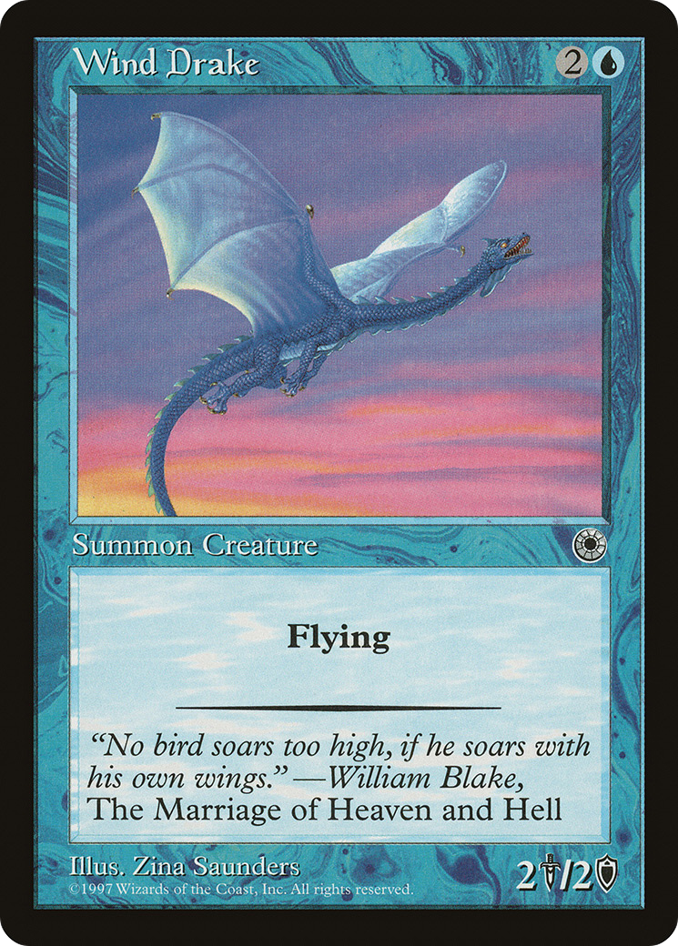 Wind Drake (POR-) [Misc] Portal MTG Single Wizards of the Coast