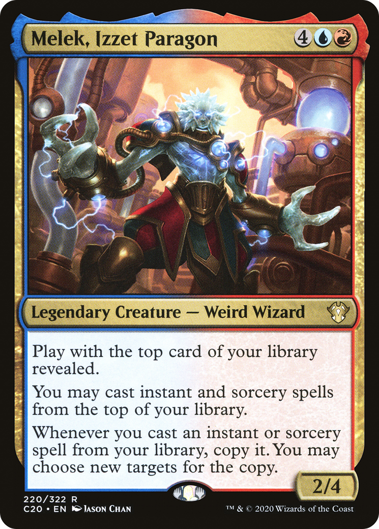 Melek, Izzet Paragon (C20-220) [Commander 2020] MTG Single Wizards of the Coast
