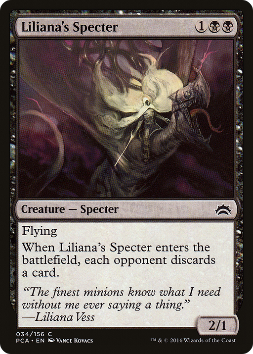 Liliana's Specter (PCA-034) [Misc] Planechase Anthology MTG Single Wizards of the Coast