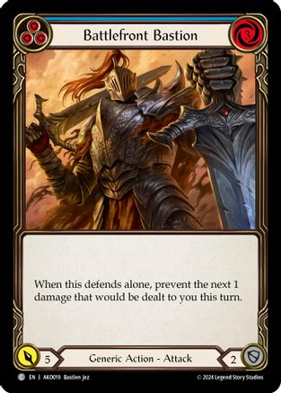 Battlefront Bastion [AKO019] (Armory Deck: Kayo) Flesh And Blood Single Flesh And Blood   