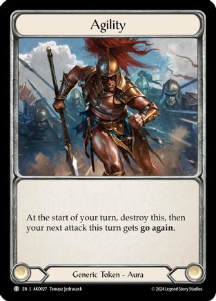 Agility [AKO027] (Armory Deck: Kayo) Flesh And Blood Single Flesh And Blood   