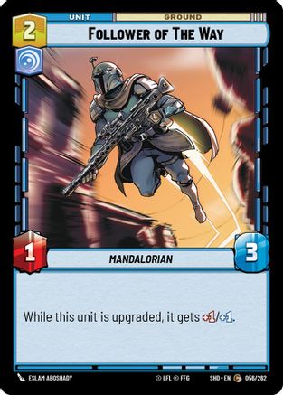 Follower of The Way (056/262)[Shadows of the Galaxy] Star Wars: Unlimited Single Disney