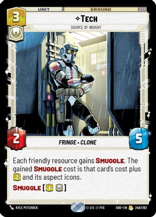 Tech - Source of Insight (248/262)[Shadows of the Galaxy] Star Wars: Unlimited Single Disney