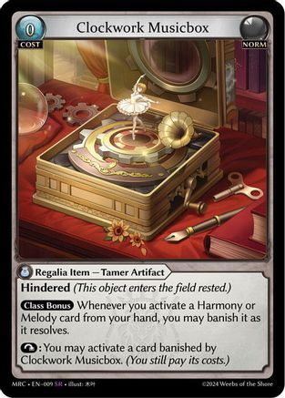 Clockwork Musicbox (009) [Mercurial Heart] Grand Archive Single Weebs of the Shore