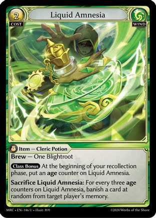 Liquid Amnesia (146) [Mercurial Heart] Grand Archive Single Weebs of the Shore