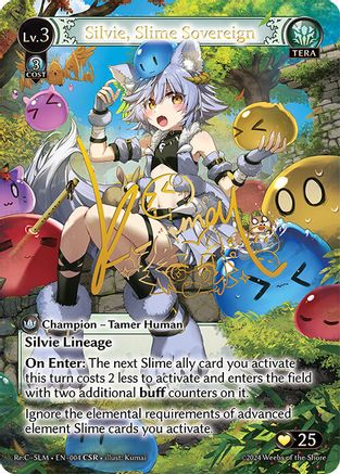 Silvie, Slime Sovereign (CSR) (004) [Silvie ReCollection Slime Sovereign] Foil Grand Archive Single Weebs of the Shore