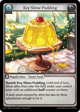 Key Slime Pudding (008) [Silvie ReCollection Slime Sovereign] Grand Archive Single Weebs of the Shore