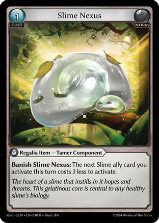 Slime Nexus (010) [Silvie ReCollection Slime Sovereign] Grand Archive Single Weebs of the Shore