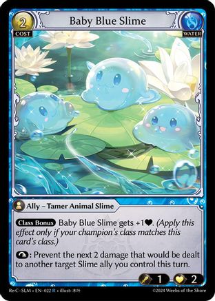 Baby Blue Slime (022) [Silvie ReCollection Slime Sovereign] Grand Archive Single Weebs of the Shore