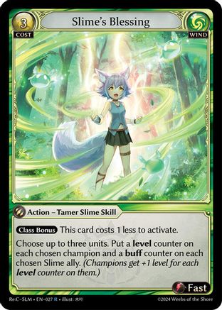 Slime's Blessing (027) [Silvie ReCollection Slime Sovereign] Grand Archive Single Weebs of the Shore