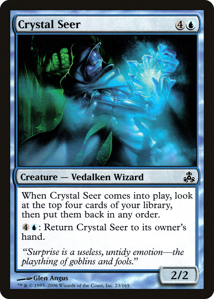 Crystal Seer (GPT-023) [Guildpact] MTG Single Wizards of the Coast