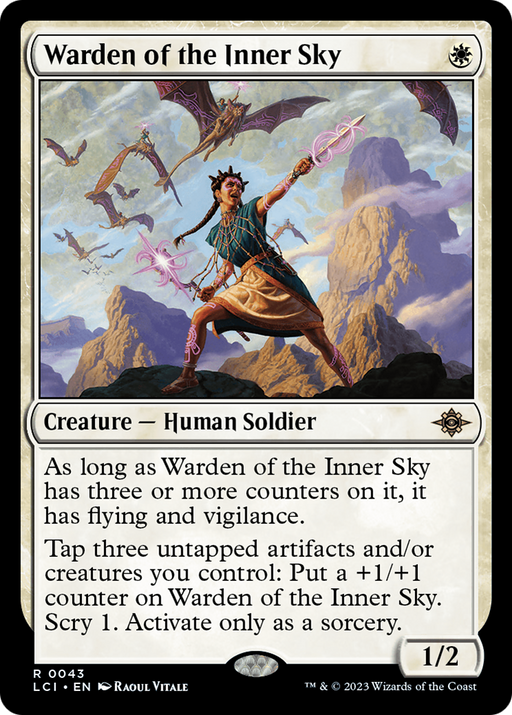 Warden of the Inner Sky (LCI-043) [The Lost Caverns of Ixalan] MTG Single Wizards of the Coast