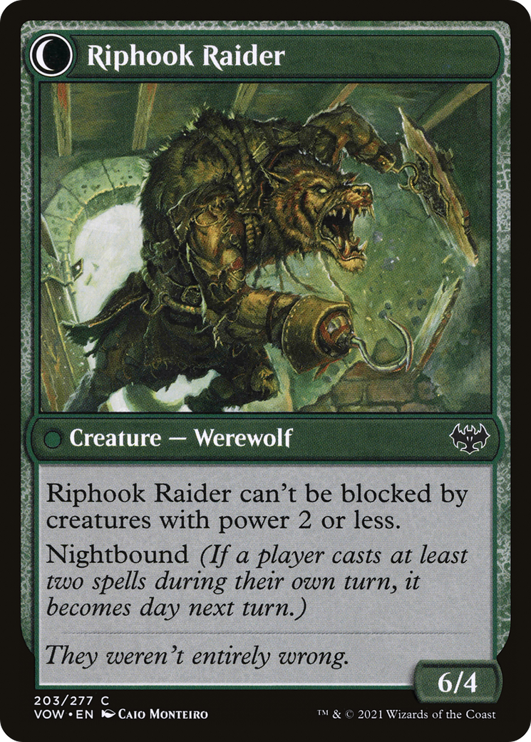 Hookhand Mariner (VOW-203) [Innistrad: Crimson Vow] Foil MTG Single Wizards of the Coast