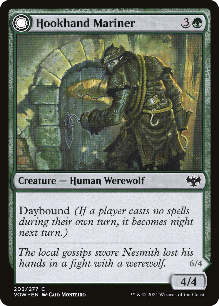 Hookhand Mariner (VOW-203) [Innistrad: Crimson Vow] MTG Single Wizards of the Coast