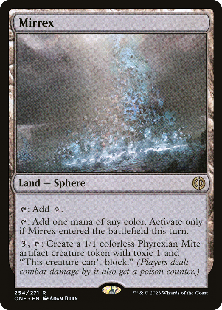 Mirrex (ONE-254) [Phyrexia: All Will Be One] Foil MTG Single Wizards of the Coast