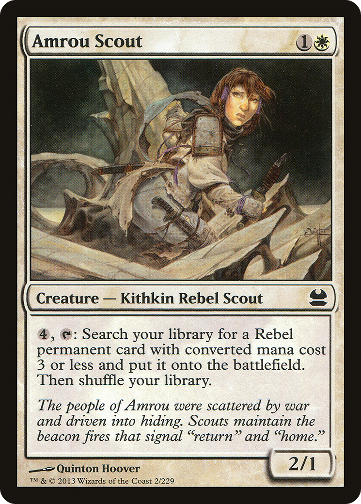Amrou Scout (MMA-002) [Modern Masters] MTG Single Wizards of the Coast