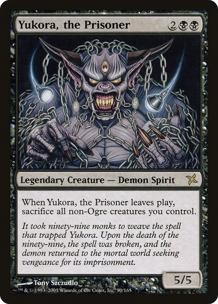 Yukora, the Prisoner (BOK-090) [Betrayers of Kamigawa] MTG Single Wizards of the Coast