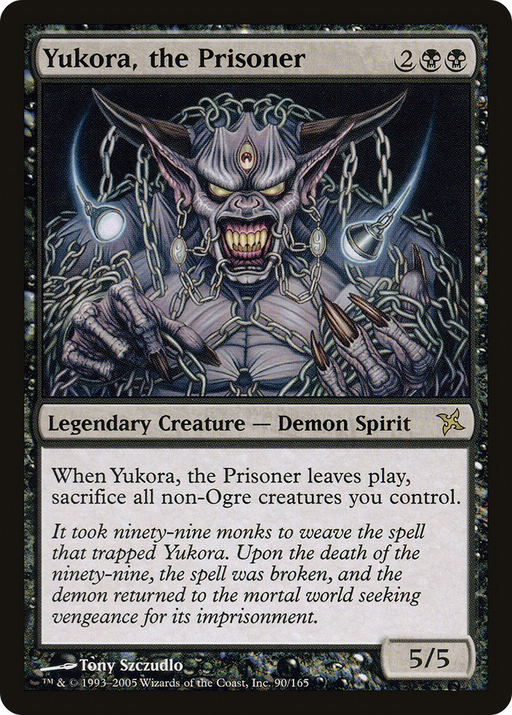 Yukora, the Prisoner (BOK-090) [Betrayers of Kamigawa] MTG Single Wizards of the Coast
