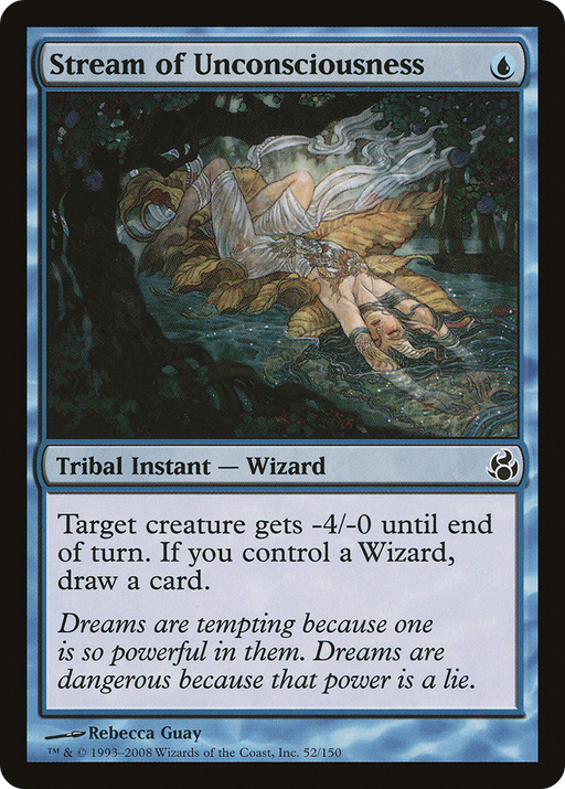 Stream of Unconsciousness (MOR-052) [Morningtide] Foil MTG Single Wizards of the Coast