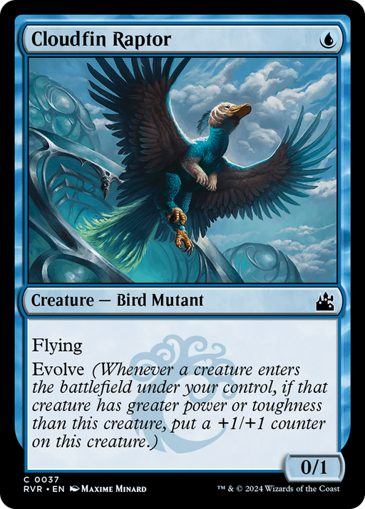 Cloudfin Raptor (RVR-037) [Ravnica Remastered] MTG Single Wizards of the Coast