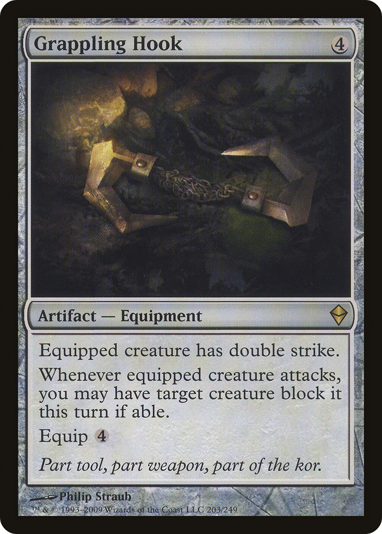 Grappling Hook (ZEN-203) [Zendikar] MTG Single Wizards of the Coast