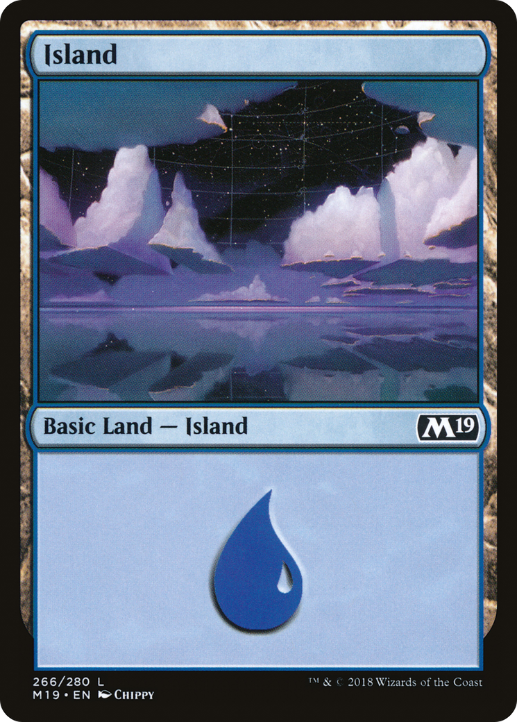 Island (M19-266) [Core Set 2019] MTG Single Wizards of the Coast