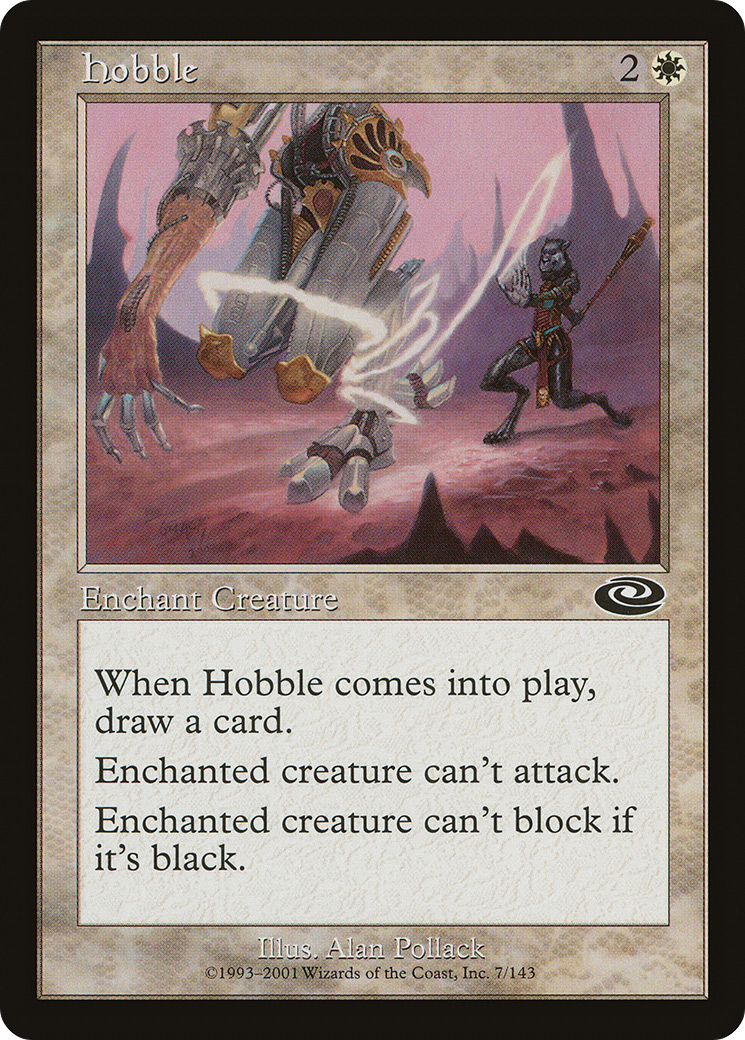 Hobble (PLS-007) [Planeshift] MTG Single Wizards of the Coast