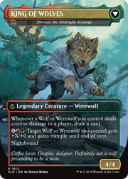 NOT A WOLF - Tovolar, Dire Overlord (SLD-1612) [Secret Lair] Drop (Borderless) MTG Single Wizards of the Coast