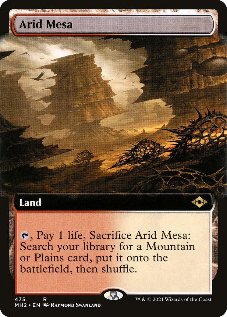 Arid Mesa (MH2-475) [Modern Horizons 2] (Extended Art) MTG Single Wizards of the Coast