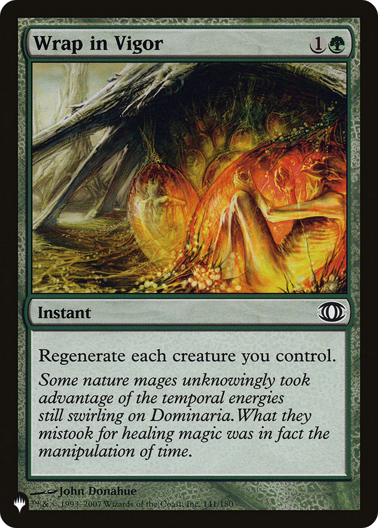 Wrap in Vigor (LIST-141/180) [Mystery Booster] The List MTG Single Wizards of the Coast