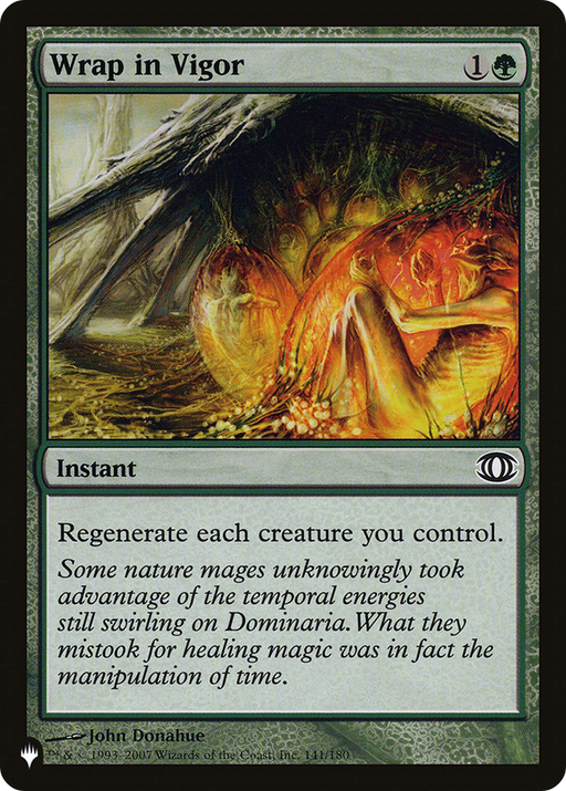 Wrap in Vigor (LIST-141/180) [Mystery Booster] The List MTG Single Wizards of the Coast