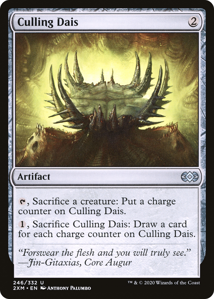 Culling Dais (2XM-246) [Double Masters] Foil MTG Single Wizards of the Coast