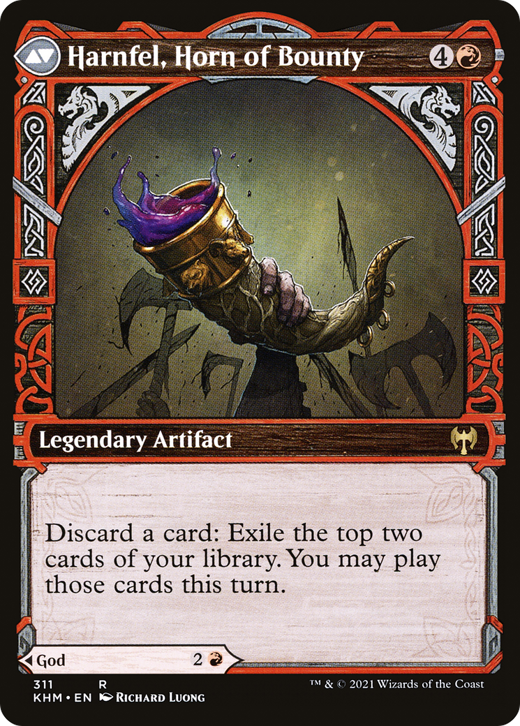 Birgi, God of Storytelling (KHM-311) [Kaldheim] (Showcase) MTG Single Wizards of the Coast