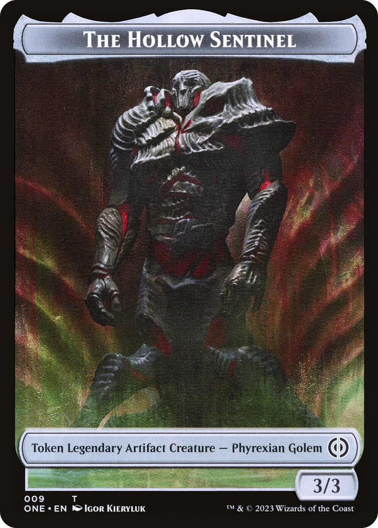 The Hollow Sentinel (TONE-009) [Tokens] Phyrexia: All Will Be One Tokens MTG Single Wizards of the Coast