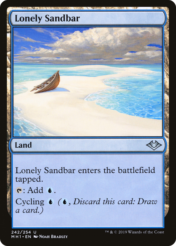 Lonely Sandbar (MH1-242) [Modern Horizons] MTG Single Modern Horizons