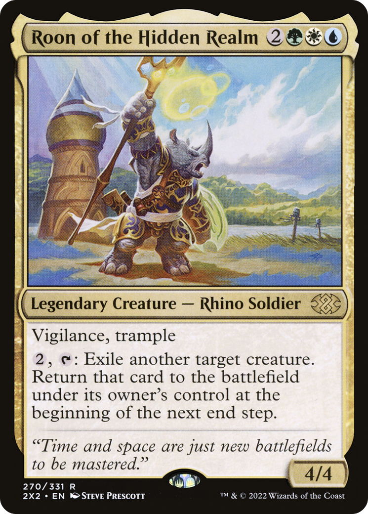Roon of the Hidden Realm (2X2-270) [Double Masters 2022] MTG Single Wizards of the Coast
