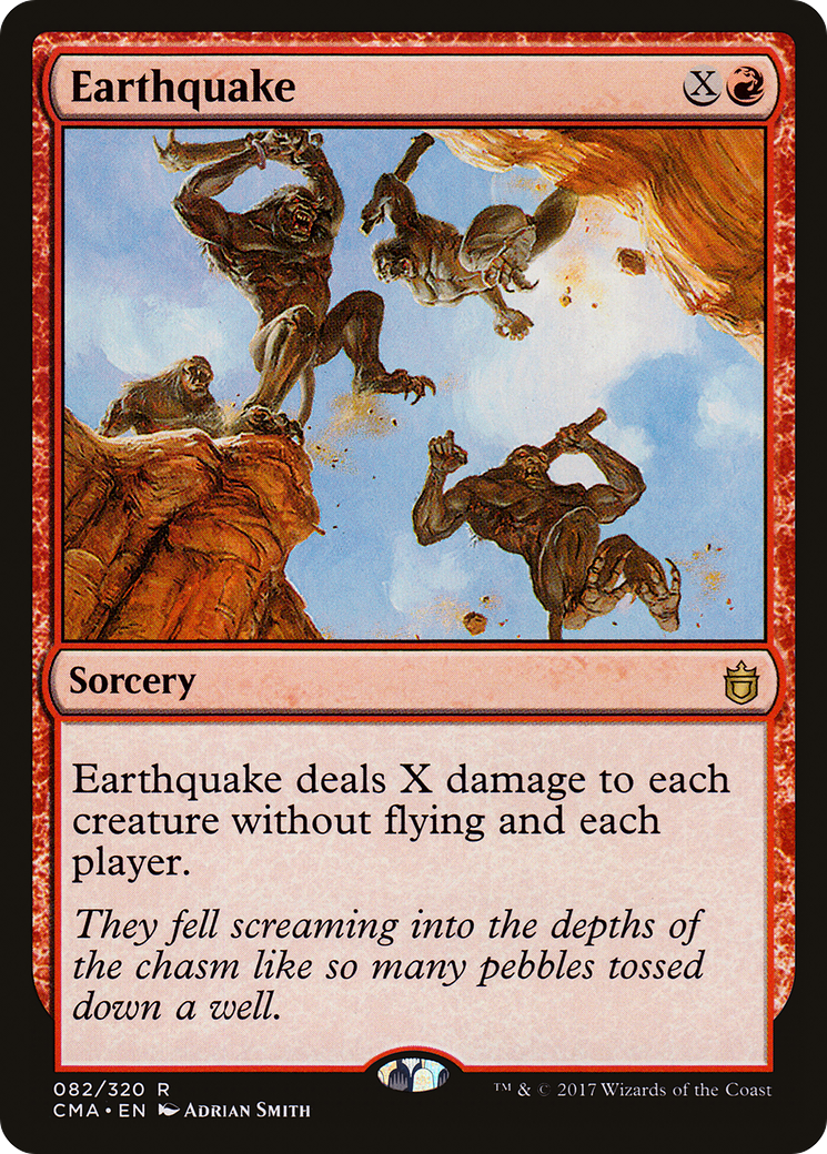 Earthquake (CMA-082) [Commander Anthology] MTG Single Wizards of the Coast