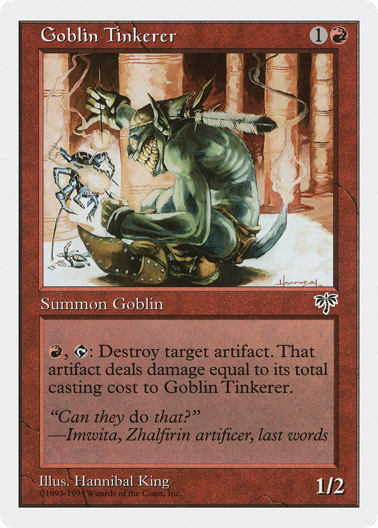 Goblin Tinkerer (ATH-040) [Anthologies] MTG Single Wizards of the Coast