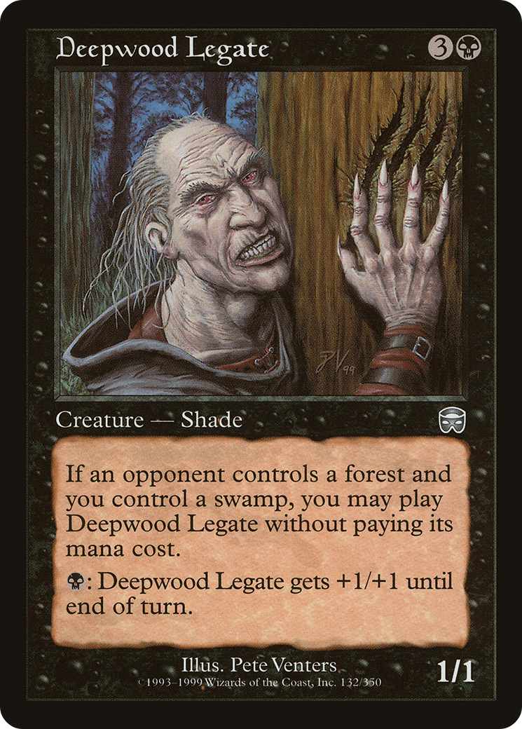 Deepwood Legate (MMQ-132) [Mercadian Masques] MTG Single Wizards of the Coast