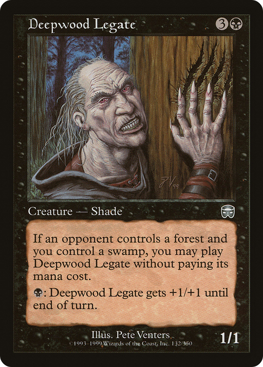 Deepwood Legate (MMQ-132) [Mercadian Masques] MTG Single Wizards of the Coast