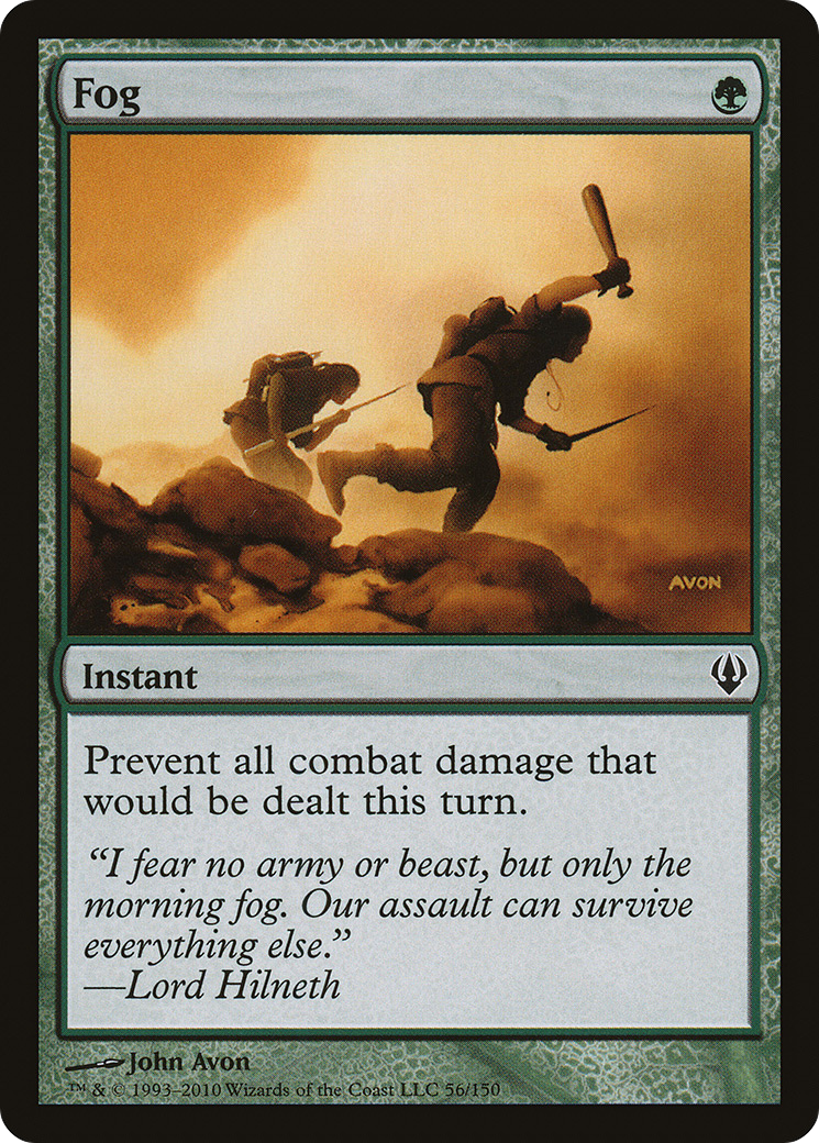 Fog (ARC-056) [Misc] Archenemy MTG Single Wizards of the Coast