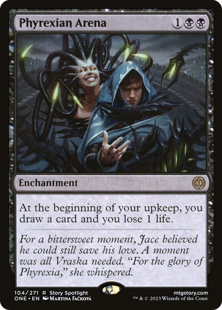 Phyrexian Arena (ONE-104) [Phyrexia: All Will Be One] MTG Single Wizards of the Coast