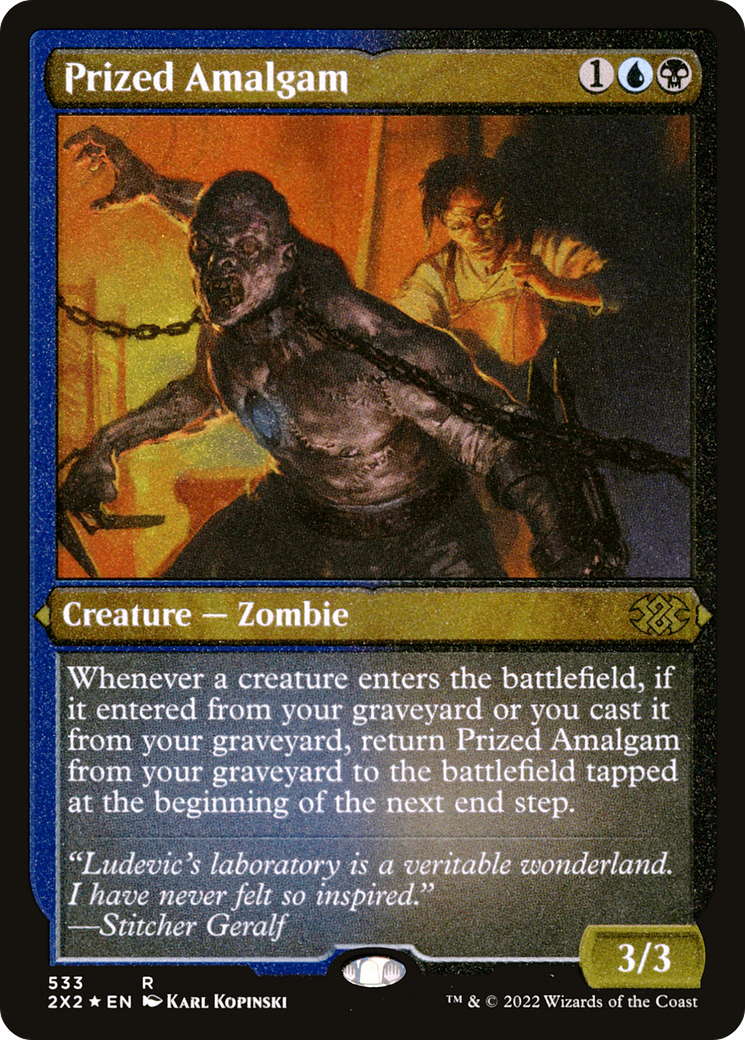 Prized Amalgam (Foil Etched) (2X2-533) [Double Masters 2022] Foil MTG Single Wizards of the Coast