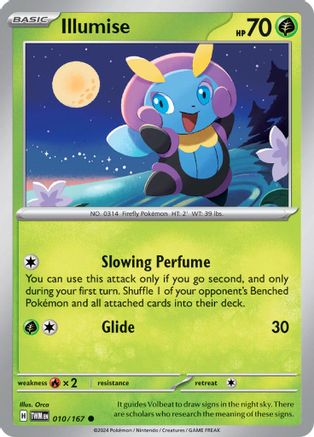 Illumise (10) [SV: Twilight Masquerade] Pokemon Single Pokémon