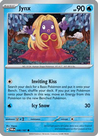 Jynx (46) [SV: Twilight Masquerade] Pokemon Single Pokémon