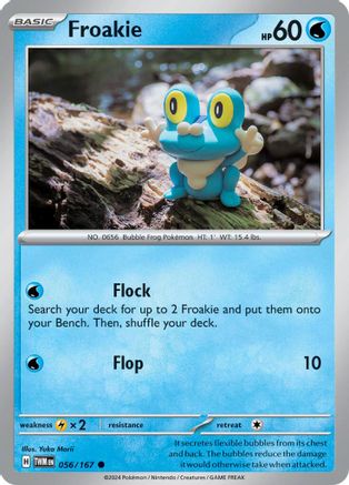 Froakie (56) [SV: Twilight Masquerade] Pokemon Single Pokémon