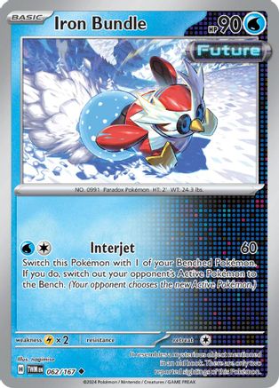 Iron Bundle (62) [SV: Twilight Masquerade] Pokemon Single Pokémon